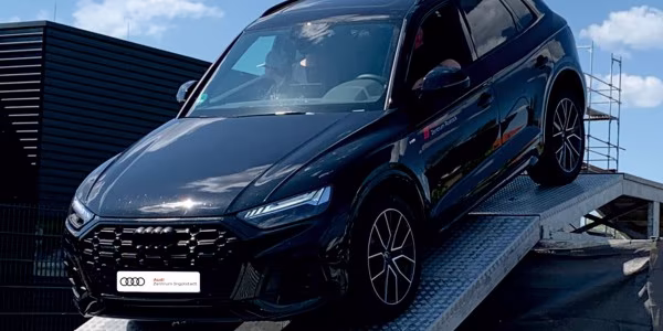 SUV-Fahrparcours