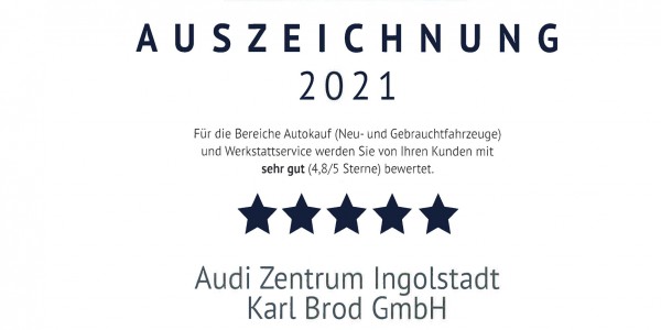 5 Sterne Bewertung 2021