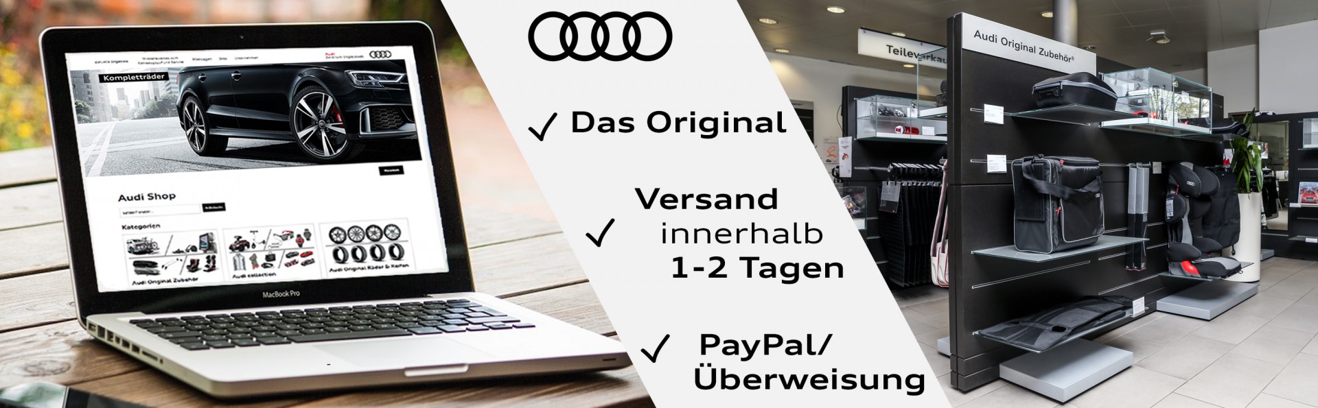 Audi Original Zubehör, Shop